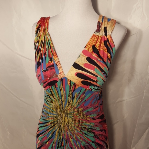 Koko Breeze bright and colorful dress - Picture 2 of 7